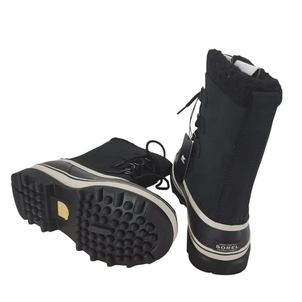 SOREL Men's 8 Caribou Winter Snow Boots Outdoor Waterproof Duck Shoes leather